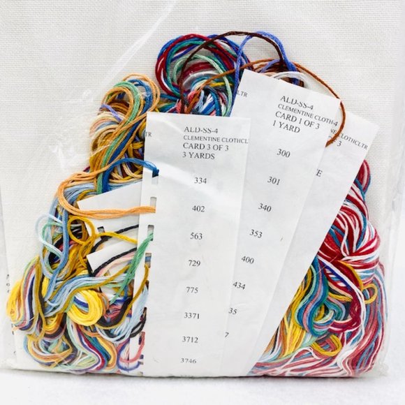 Alma Lynne's Sassy Stitchers Clementine Clothcollector Cross Stitch Kit - New - Picture 5 of 6